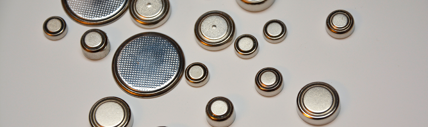 different sized button batteries