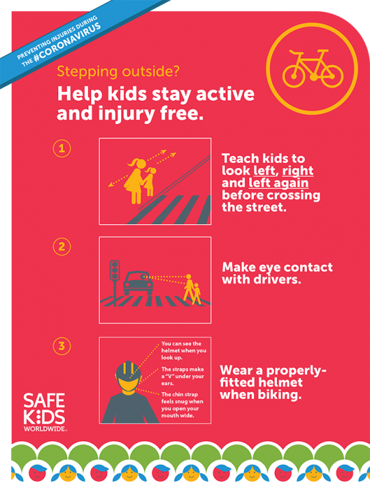 On bike or on foot, help kids prevent injuries with these 3 safety tips ...