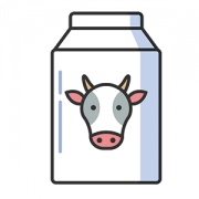 illustration of milk bottle