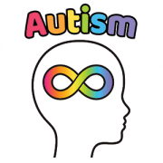 Child autism symbol