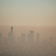 polluted skyline