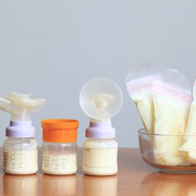 breast pumps and bags