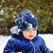 little boy with rash