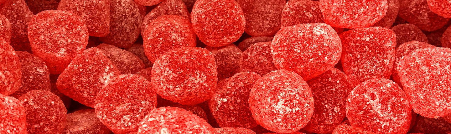 red gummies