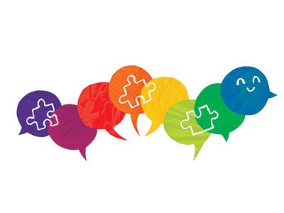 autism concept illustration