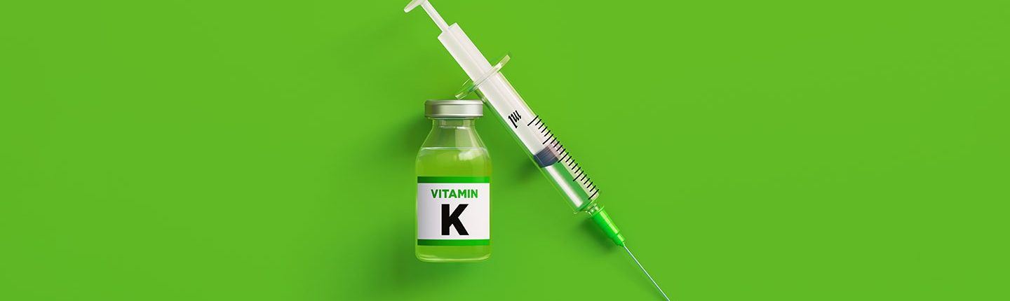 vitamin K bottle and syringe