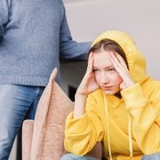 Frustrated teenager